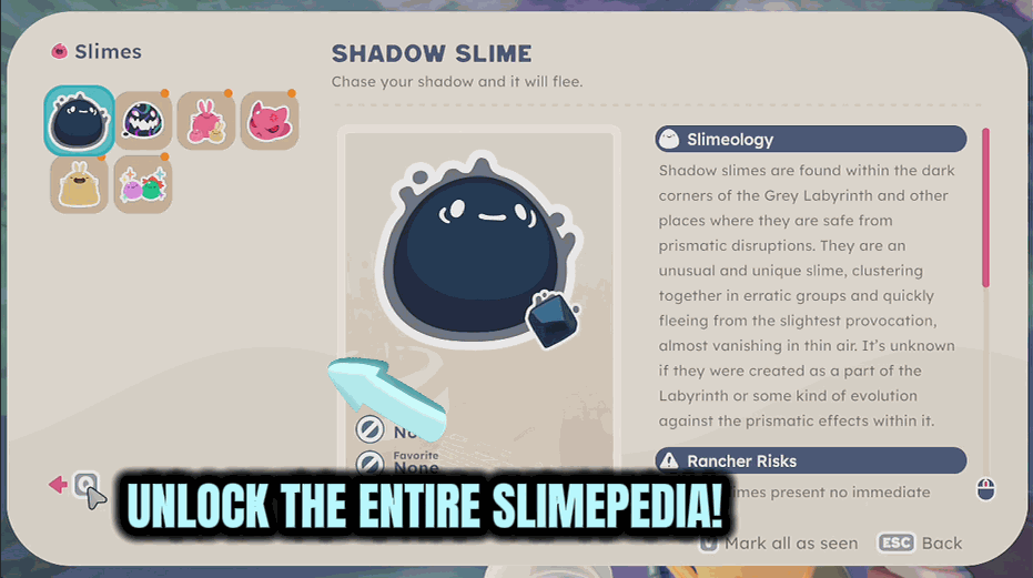 Slime Rancher 2 — Slimepedia Unlocker (screenshot 4)
